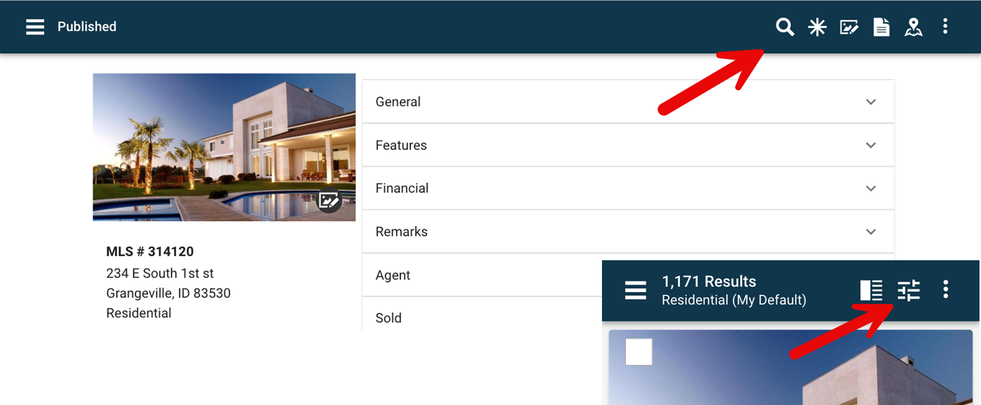 Paragon Connect Tax Search and CMA Summary – Columbia MLS